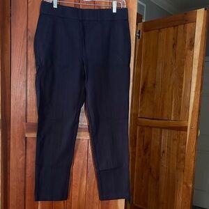Thalian Navy Ankle Pants